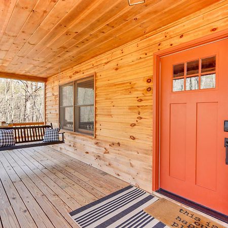 Blue Ridge Cabin Hot Tub, Fire Pit And Grill! エクステリア 写真