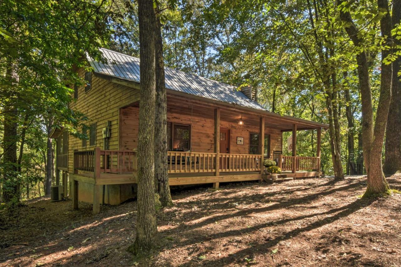 Blue Ridge Cabin Hot Tub, Fire Pit And Grill! エクステリア 写真