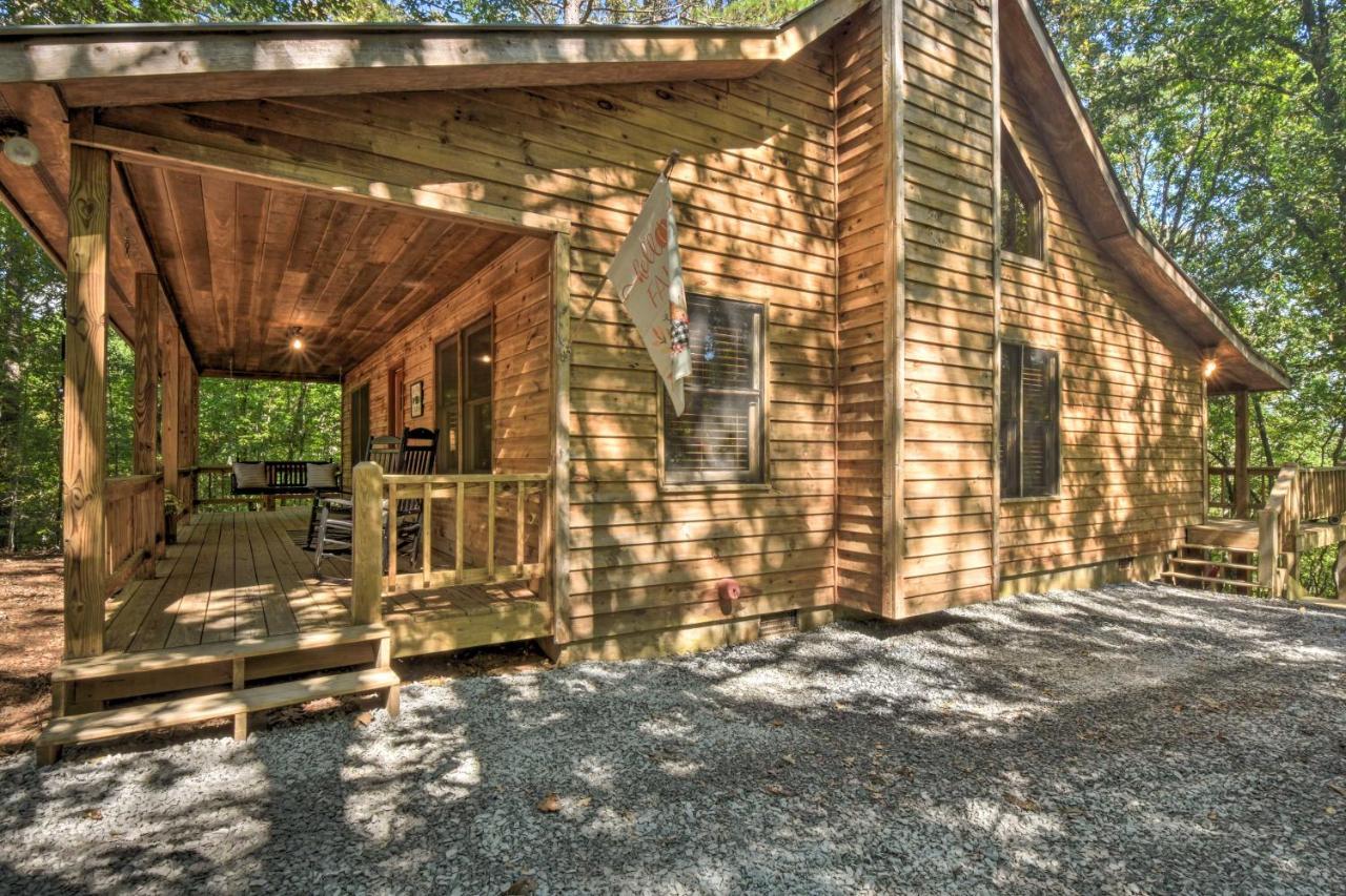 Blue Ridge Cabin Hot Tub, Fire Pit And Grill! エクステリア 写真