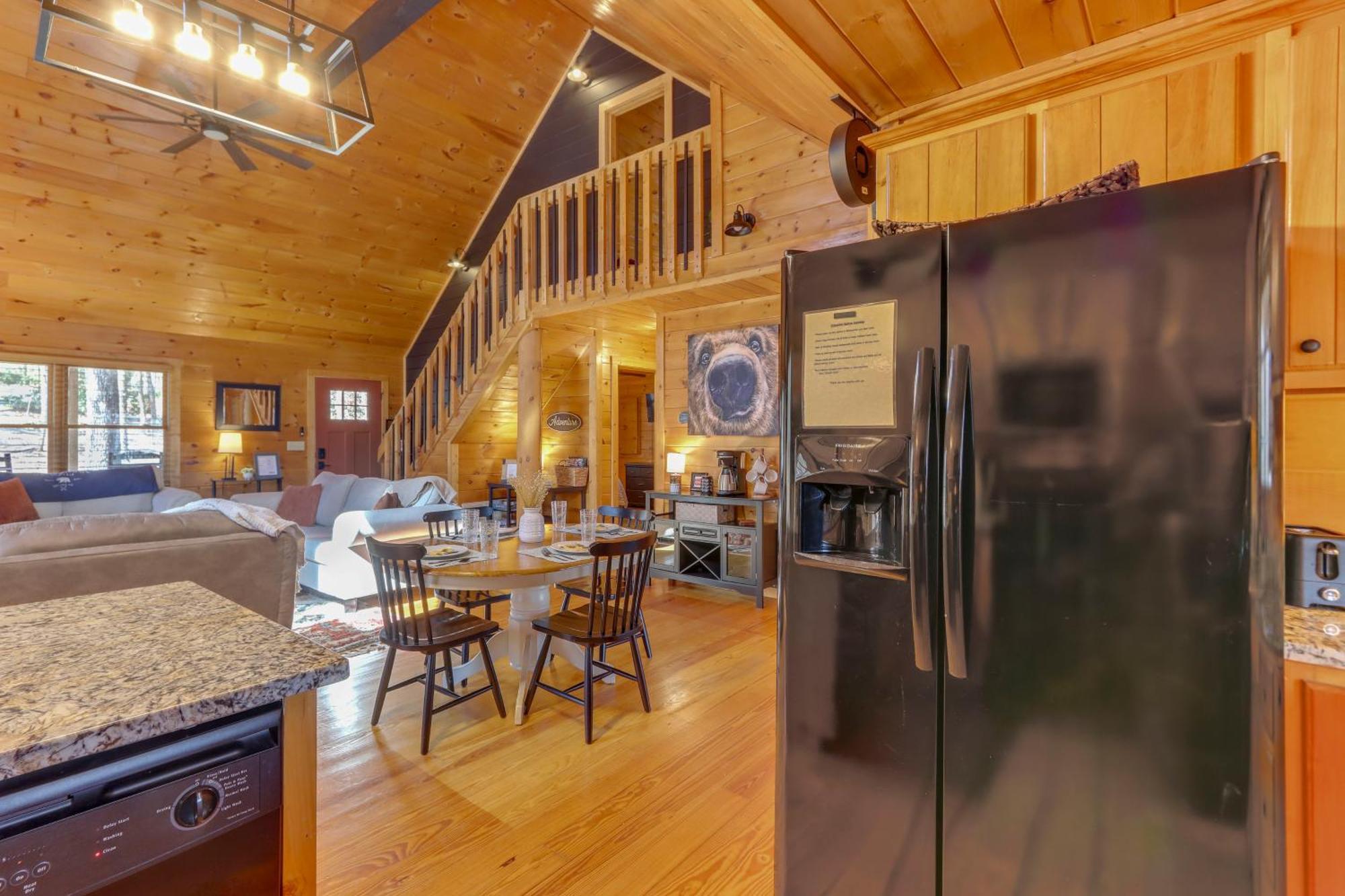 Blue Ridge Cabin Hot Tub, Fire Pit And Grill! エクステリア 写真